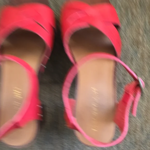 Madden Girl G-Nora Red Platform Shoes - Picture 7 of 11